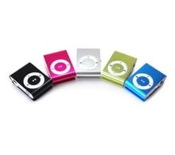 Mini MP3-speler - compatibel met Micro SD-kaart - verschillende kleuren van hoge kwaliteit Roze — thumbnail 3