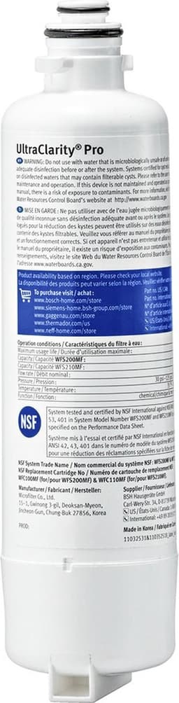 Bosch Siemens 11032518 Waterfilter — thumbnail 5