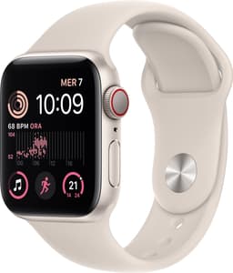 Apple Watch SE 2022 4G - 40 mm - Sterrenlicht Aluminium — thumbnail 2