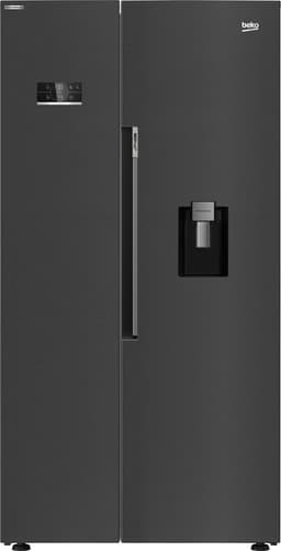 Amerikaanse koelkast 91cm 576l nofrost zwart - beko - GN163241DXBRN — thumbnail 1