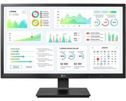 LG 24 AIO Zero Client Monitor DVI+D-Sub+USB black