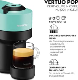 Krups Vertuo POP XN9204 - Koffiecupmachine - Aqua Mint - Compact - Voor Grote Koppen — thumbnail 5