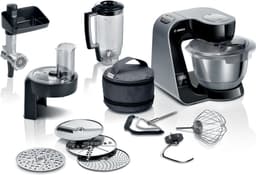 Bosch MUM5XC4E keukenmachine 1000 W 3,9 l Zwart Ingebouwde weegschalen — thumbnail 1