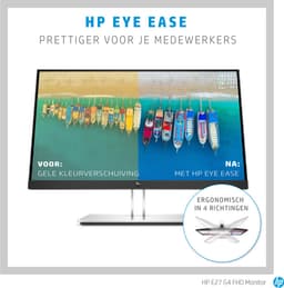 HP Elitedisplay E27 G4 - Full HD IPS 60Hz Monitor - 27 Inch — thumbnail 3