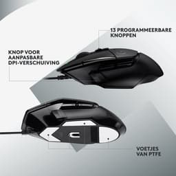 Logitech G502 X Zwart — thumbnail 2
