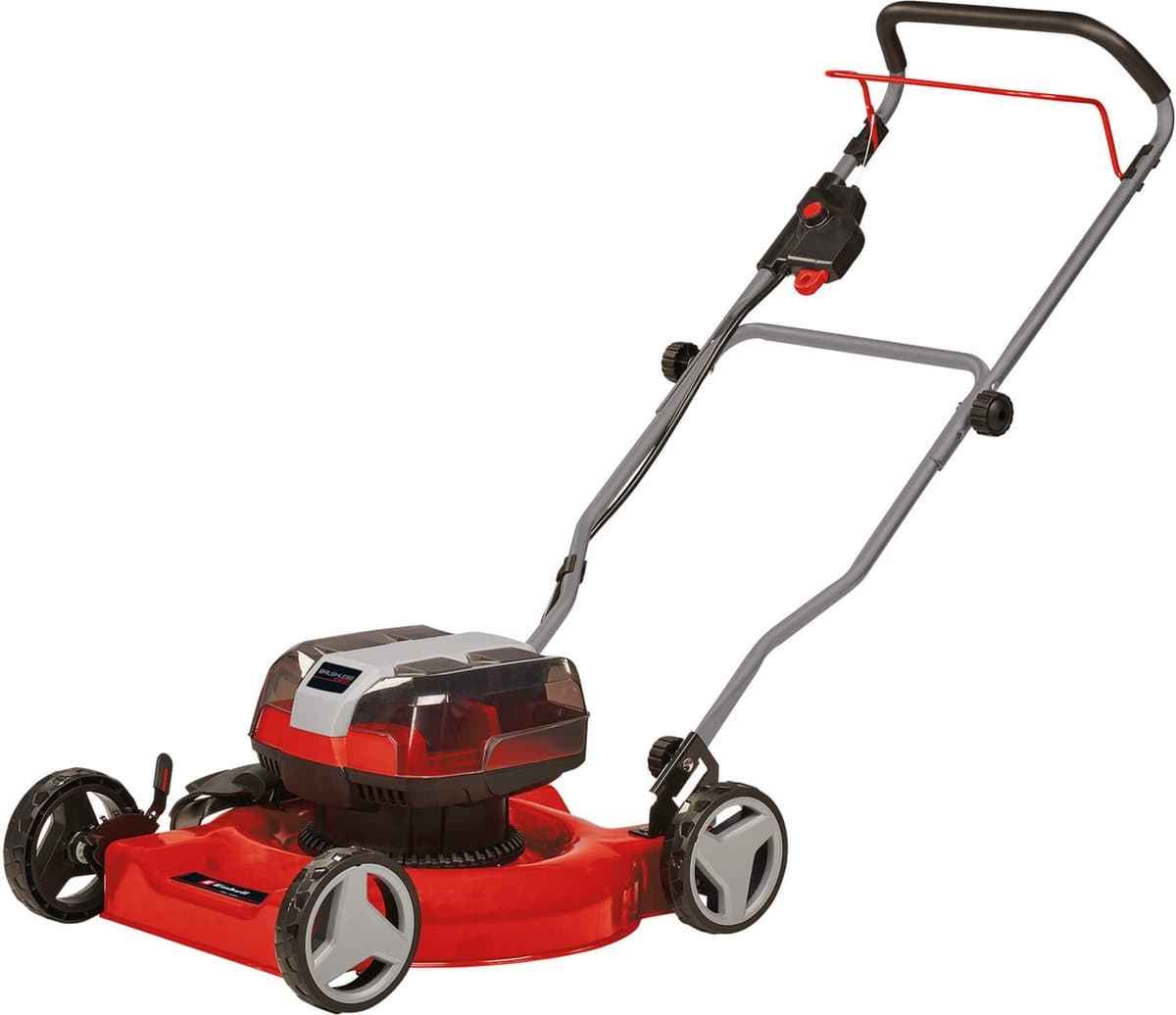 Einhell Accu Grasmaaier GE-CM 36/48 Li M Solo - Power X-Change - 36 V/Li-ion - Maaibreedte: 48 cm - Dubbele Twin-Pack-technologie - Maaihoogte: 25-75 mm - Mulching functie - Excl. accu en lader — afbeelding 1