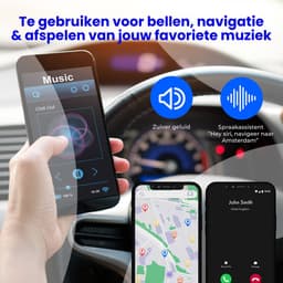 DirectGoods® Bluetooth Receiver - 3.5MM AUX - Bluetooth Ontvanger - Handsfree Bellen - Bluetooth Audio Receiver - Bluetooth Auto via AUX - Incl. Aux Kabel — thumbnail 4