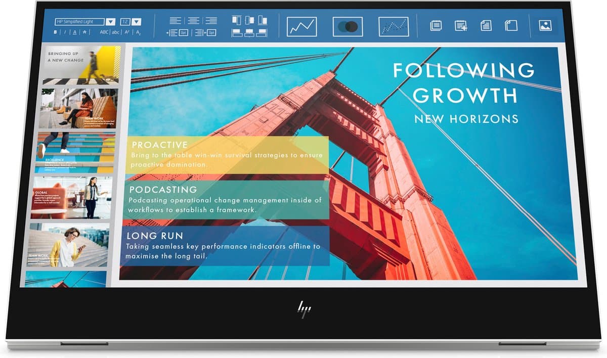 HP E14 G4 - Portable Monitor - IPS - USB-C - 14 inch — afbeelding 1