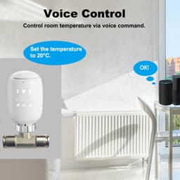 AQIOS Slimme Radiatorknoppen starterskit (2 radiatorknoppen + 1 gateway) — thumbnail 3