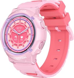 Smartwatch Kinderen - Waterdicht - Stappenteller - Hartslag - Roze — thumbnail 1