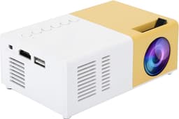 Mini Beamer - Input tot 1920x1080 - Inclsuief statief - Projector - Mini Projector - HDMI - USB - Geel / Wit - Draagbaar - Ingebouwde speaker — thumbnail 5