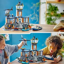 Lego City 60419 Politiegevangeniseiland Bouwstenen — thumbnail 3