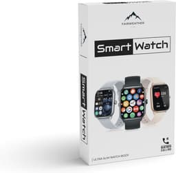 Fairweather Smartwatch Pro – Heren & Dames – HD – Stappenteller – Slaapmeter – hartslagmeter – Geschikt voor iOS en Android - rose goud — thumbnail 2