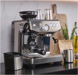 Sage SES876BSS the Barista Express Impress Brushed Stainless Steel - RVS Pistonmachine - Assisted Tamping - Dose assist - Espressomachine — thumbnail 5