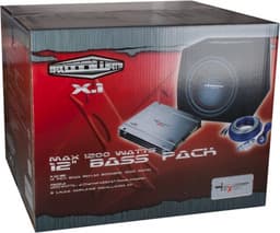 Excalibur X1 Basspack 12'' - Subwoofer - Met Versterker & Kabelset — thumbnail 2