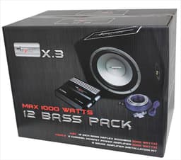 EXCALIBUR X3 pakket Active Subwoofer - 1000 W Versterker - Aansluitkabels — thumbnail 4