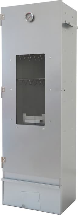 EuroCatch - Rookoven - Big One - Rookkast - 120x44x28cm - Incl. Thermometer - Rookhaken - RVS Roosters - Zeer Compleet - Smoker Met Gebruikshandleiding — thumbnail 1
