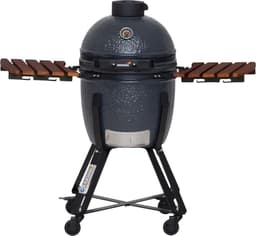 Mustang Kamado M 18 inch  - Ø 38 cm - Met glasvezelafdichting - 68.5 kg - Houtskool - Kleur grijs — thumbnail 1