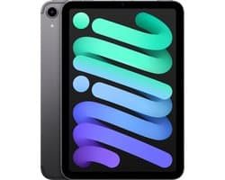 Apple iPad mini (2021) - 8.3 inch - WiFi + 5G - 256GB - Spacegrijs - 6e generatie
