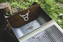 Artola - Trunq Barbecue - Cortenstaal - Zwart — thumbnail 4