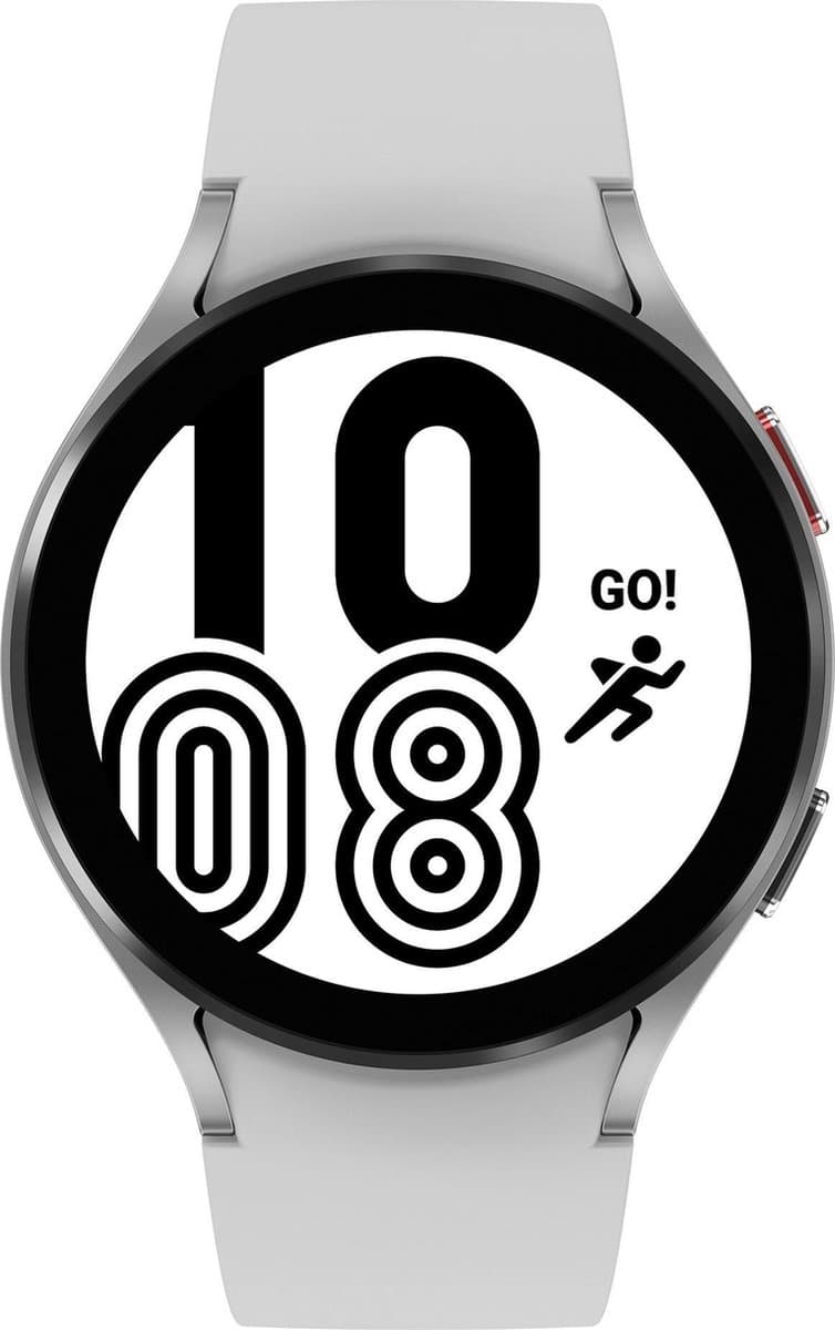Samsung Galaxy Watch4 - Smartwatch heren en dames - 44mm - Silver — afbeelding 1