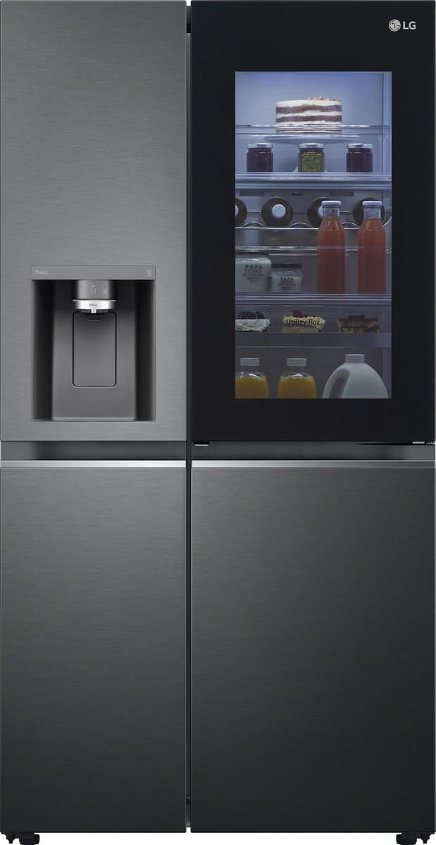 LG GSXV91MCAE Amerikaanse koelkast met InstaView™ Door-in-Door™ - 635L inhoud - DoorCooling+™ - Water- en ijsdispenser met UVnano™ - Total No Frost - Inverter Linear Compressor — afbeelding 1