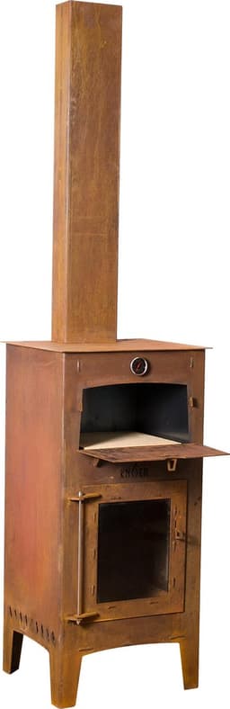 KNOER Outdoor Oven voorzien van deur en hittebestendig glas — thumbnail 1