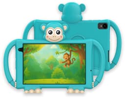 Buddy Kindertablet - 8 Inch Android 15 - Educatieve Tablet - 4GB RAM - 64GB + 256GB - Silicone Hoes - Ouderlijk Toezicht - Kidjo 6 Maanden Gratis — thumbnail 1