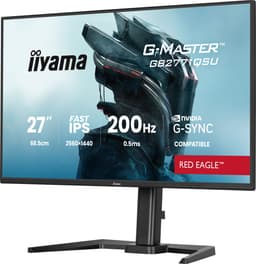 iiyama G-Master GB2771QSU-B1 Red Eagle - 27 inch - QHD - IPS - 200 Hz - Verstelbaar - G-Sync compatible — thumbnail 4
