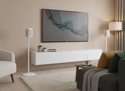 Vloerstandaard Sonos® One Sonos® One SL en Sonos® Play:1 speakers wit — thumbnail 4
