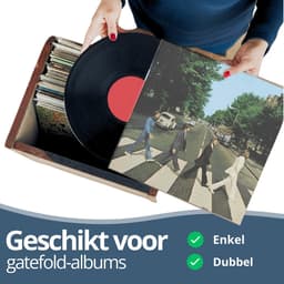 Amido® LP Inner Sleeve & Outer Sleeve - 2X 25 Stuks - LP beschermhoezen - Lp Hoezen 100 Micron — thumbnail 2