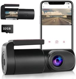Lexium Dashcam - Daschcams - Auto - Camera - Vooruit - Achteruit - Video - Autobeveiliging - Parkeerbeveiliging - Recording - Dag en Nacht - Schadepreventie — thumbnail 1
