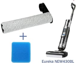 borstelrol en 4 filters accessoireset geschikt voor Eureka NEW430, JONR ED12 nat- en droogzuiger reserveonderdelen — thumbnail 2