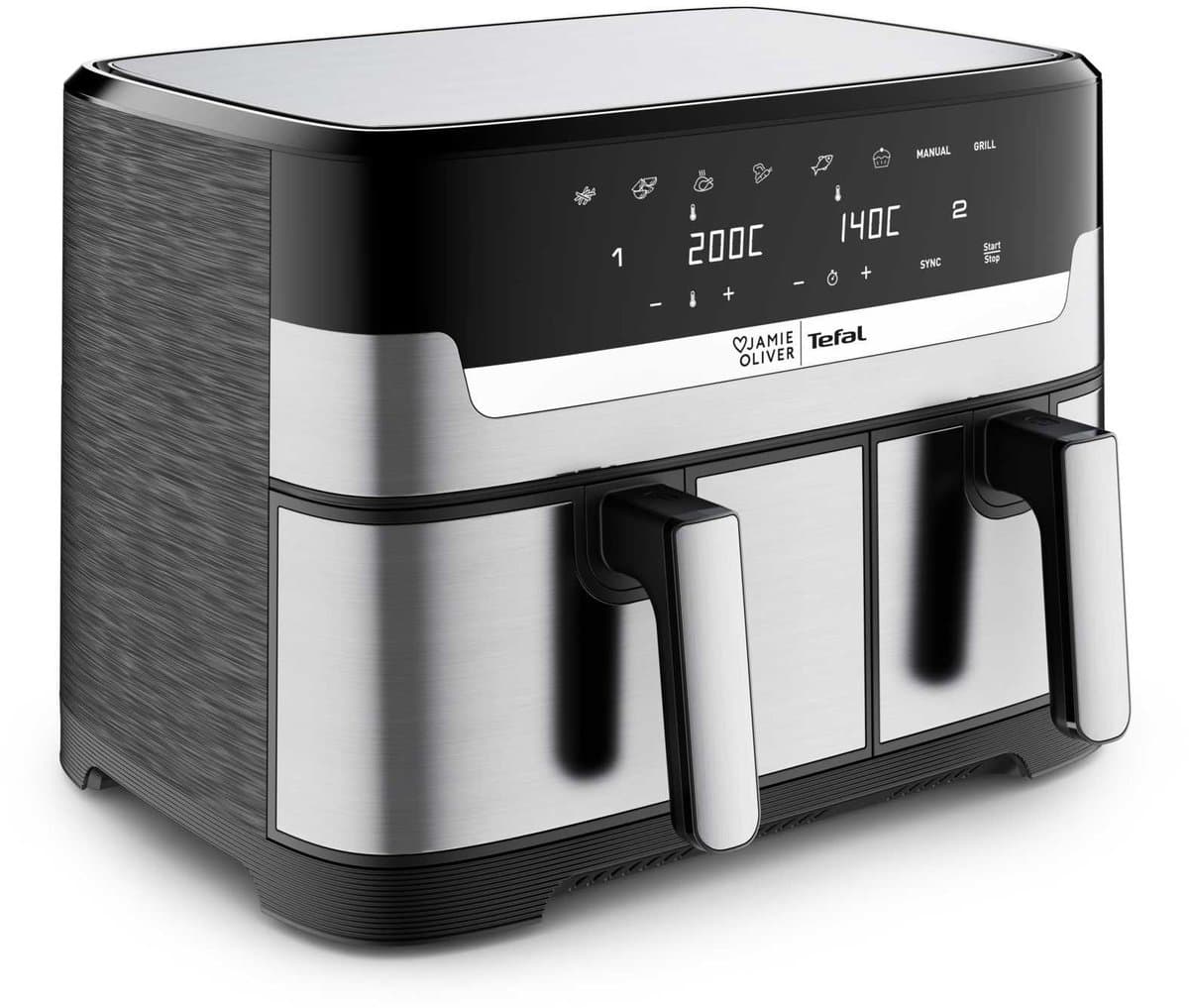 Tefal Jamie Oliver - EY90JDE1 - 8,3L - Dubbele airfryer — afbeelding 1
