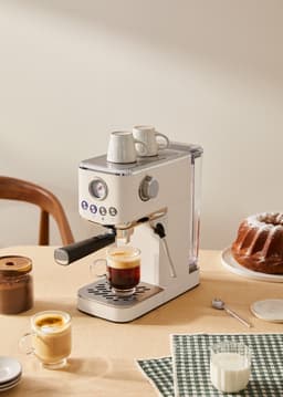 CREATE - Espressomachine met functie voor koude koffie - Gebroken wit - THERA CLASSIC COMPACT — thumbnail 5