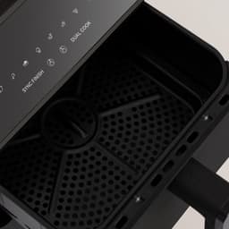 CREATEE - 11,2 L Airfryer met dubbele laag en onafhankelijke bediening, Zwart - AIR FRYER DUAL STACK — thumbnail 3