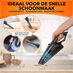 Eraglow® Kruimeldief met steel - Handstofzuiger - Kruimeldief snoerloos - Snoerloze Kruimeldief met Steel – Jouw ultieme schoonmaakpartner — thumbnail 4