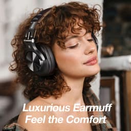 OneOdio Fusion A70 Zwart/Goud – Draadloze Over-Ear Koptelefoon – DJ & Studio – Hi-Res Audio — thumbnail 5