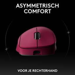 Logitech G Pro X Superlight 2 DEX - Draadloze Gaming Muis - Lightspeed - Roze — thumbnail 3