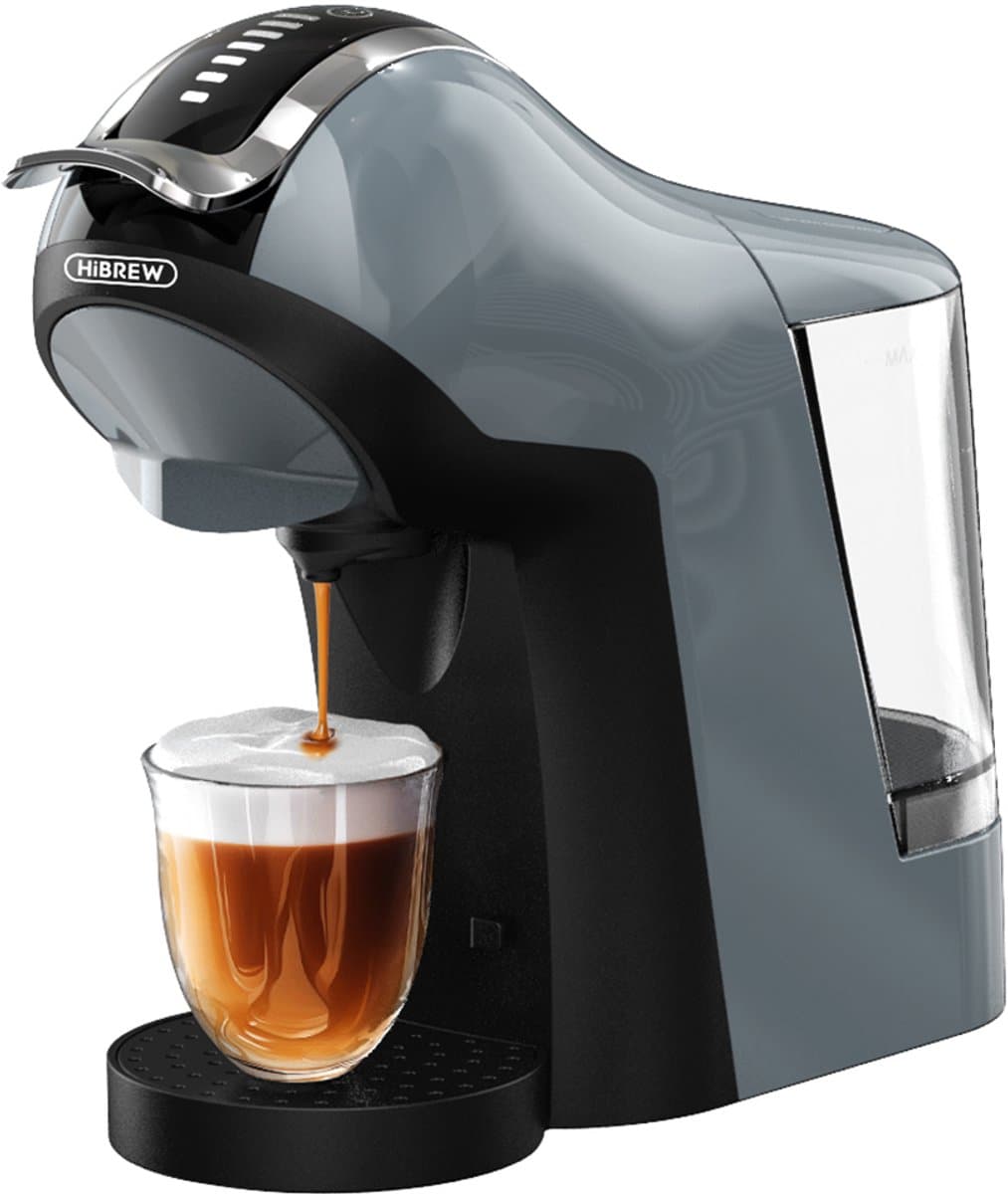 HiBREW H17 4-in-1 capsule koffiezetapparaat, koud en warm zetten, 20 bar extractie, 7 waterstanden, aanraakbediening — afbeelding 1