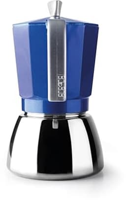 Espressomachine voor 6 Kopjes van Gegoten Aluminium en Roestvrij Staal — thumbnail 2