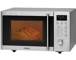 Kleine Magnetron met Grill en 8 Programma's | 1000 Watt, 20 Liter, Ruimtebesparend