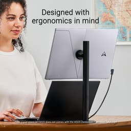 ASUS ZenScreen Fold OLED MQ17QH Portable Monitor - OLED - DisplayHDR™ 500 True Black - 100% DCI-P3 - 0.2ms - 60Hz — thumbnail 2