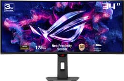 ASUS ROG Strix OLED XG34WCDG - UWQHD WOLED Curved Gaming Monitor - USB-C 15W Power Delivery - 0.03ms - 175Hz — thumbnail 1