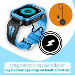Wiesba WB40 - smartwatch kinderen - gps horloge kind - kinderhorloge bellen - gps tracker kinderhorloge - kinderhorloge met gps - kinderhorloge - Blauw — thumbnail 2