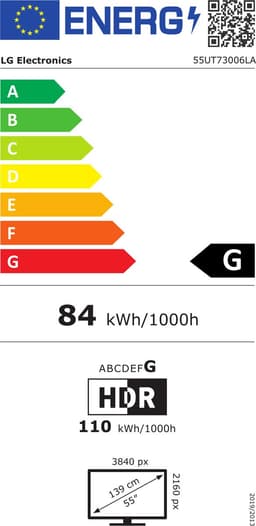 LG 55UT73006LA - 55 inch - 4K LED - 2024 - Smart TV — thumbnail 2