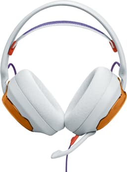 JBL Quantum 250 - Bedrade Gaming Headset - Over-ear Koptelefoon met Microfoon - 3.5 mm Jack - Voor PC, PlayStation, Xbox & Laptop - Licht Teal/Oranje — thumbnail 5