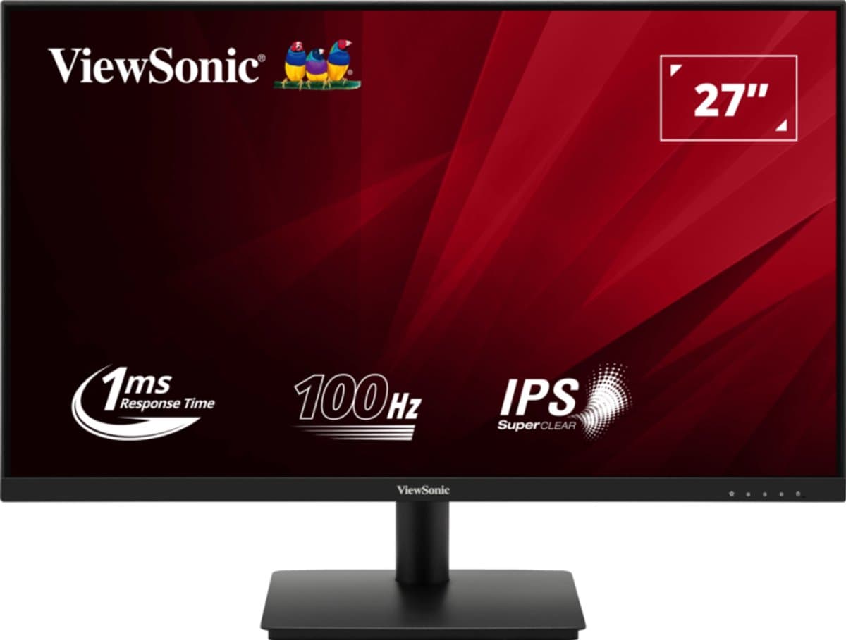 Viewsonic Monitor 27 Inch Ips Va270-H-2 Voor Pc/Laptop Hdmi Vga Full Hd 100Hz — afbeelding 1
