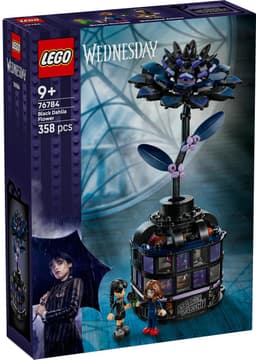 Lego Wednesday 76784 Zwarte Dahlia Bouwstenen — thumbnail 1