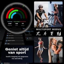 Royal Empire Smart Ring – Slimme Ring voor Heren & Dames – Inclusief Oplaaddoosje – Slaapmonitoring, Hartslag, Bloeddruk & SpO2 – IP68 Waterdicht – Nederlandse App – Zilver – Maat 9 — thumbnail 4